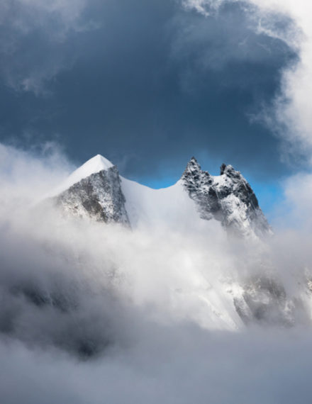 Face nord de la blanche de Peuterey