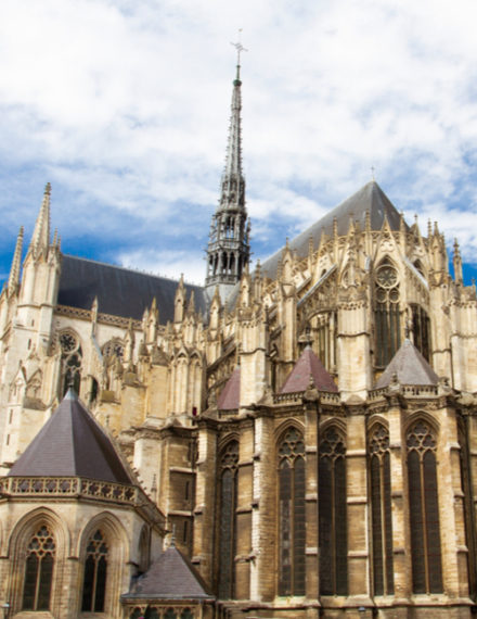 la cathédrale d'Amiens