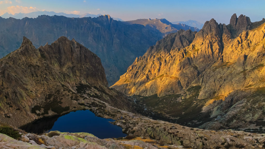 GR 20 et lac de Corse