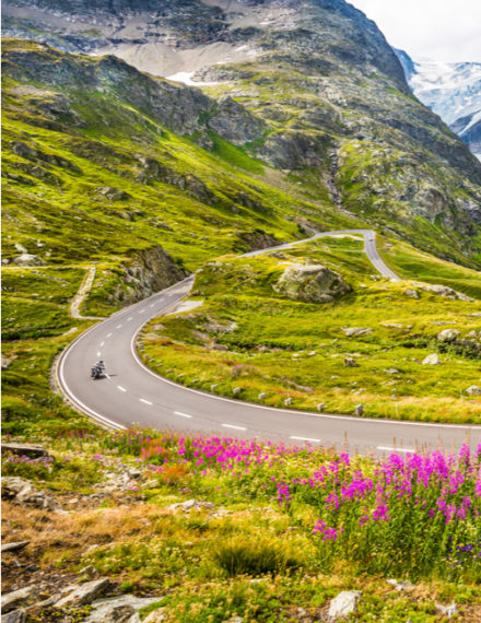 road-trip à moto sur les routes du sud