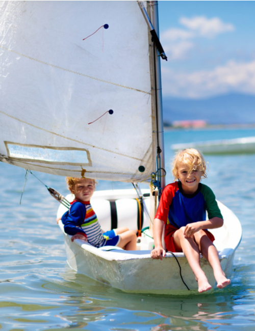 Camping et voile, des instants forts pour toute la famille