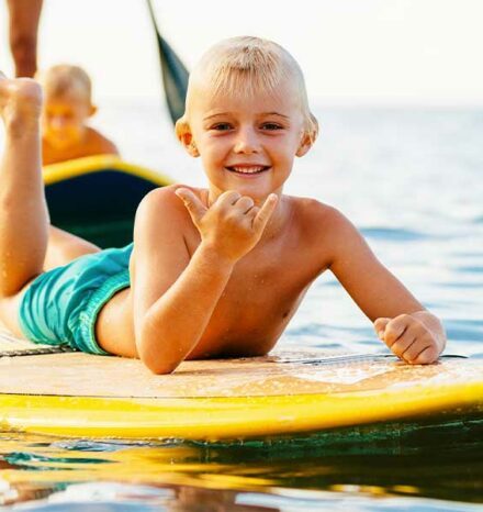 Paddle au Camping Pleine Mer