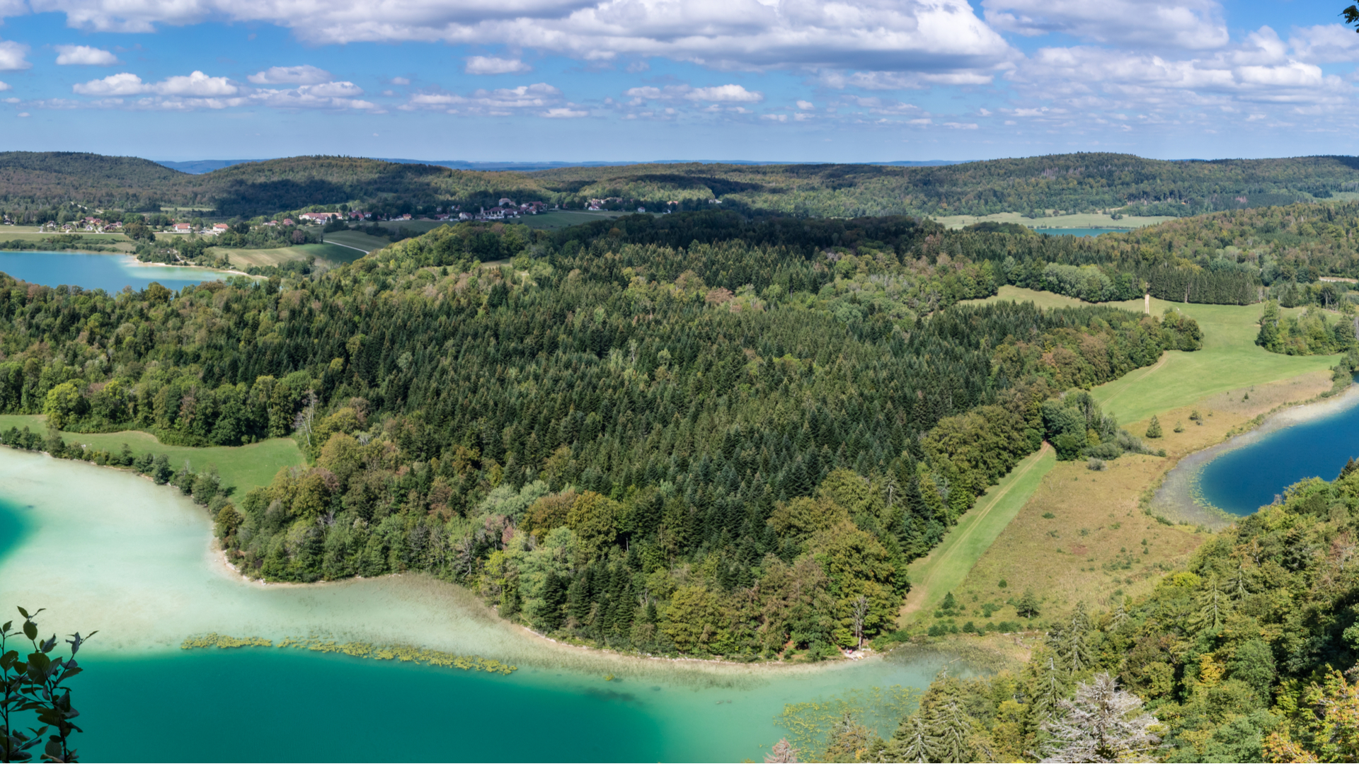Belvédère des 4 lacs dans le Jura