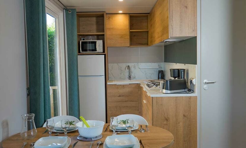 Cuisine Mobil-home Famille