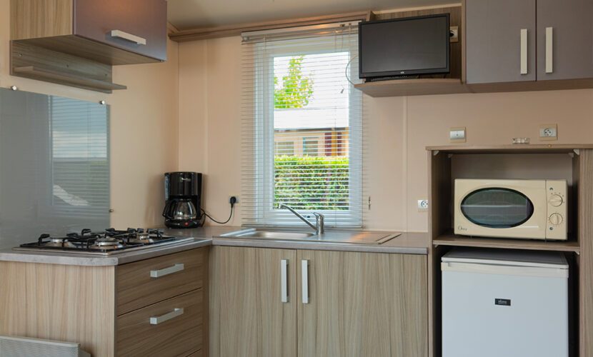 Cuisine d'un mobil-home Standard