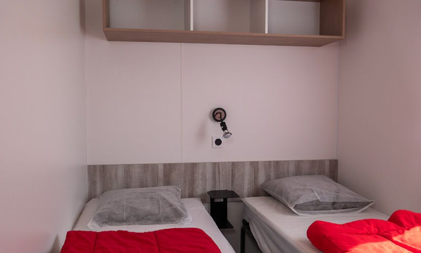 Chambre 3 d'un Mobil-Home Grand Famille 2 SDB