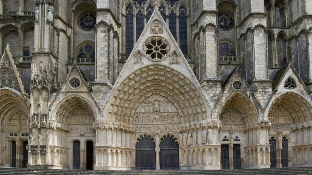 Décor de la cathédrale de Bourges