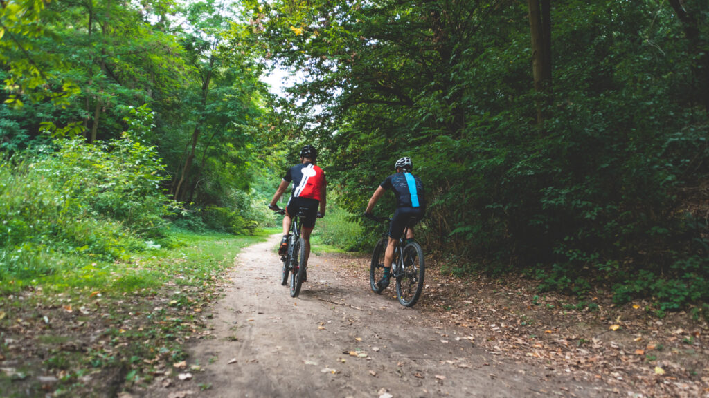 VTT dans le Morvan