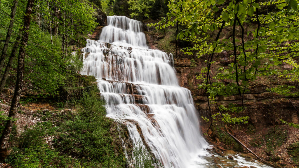 cascades du hérisson