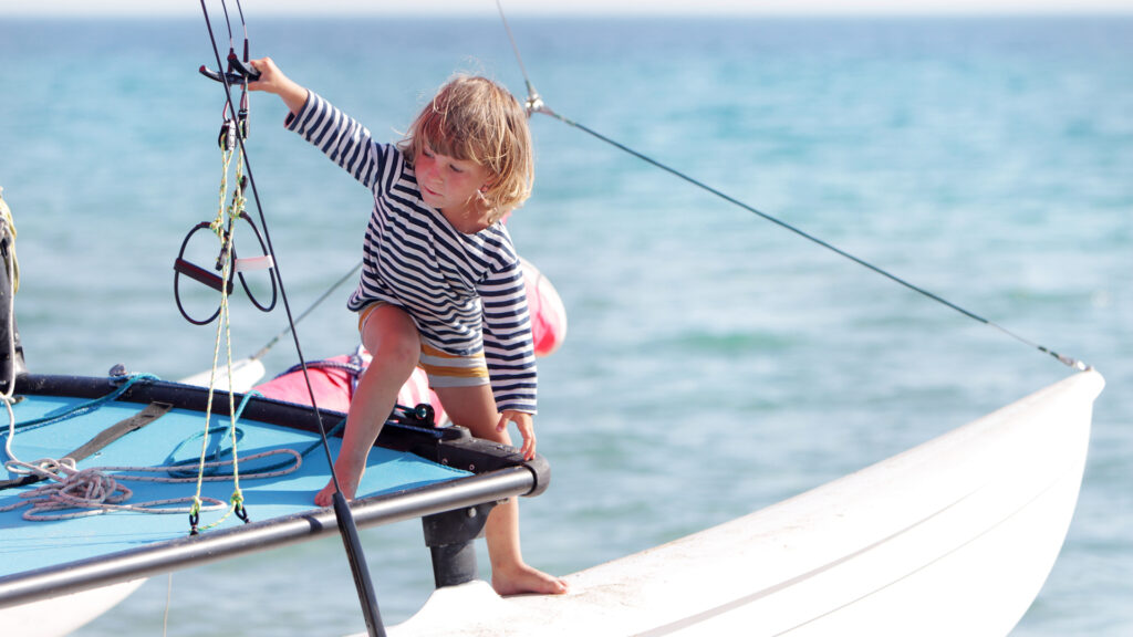 catamaran en famille