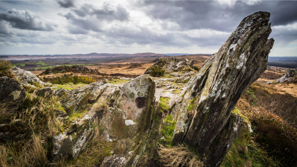 Monts d'Arrée en Bretagne intérieure