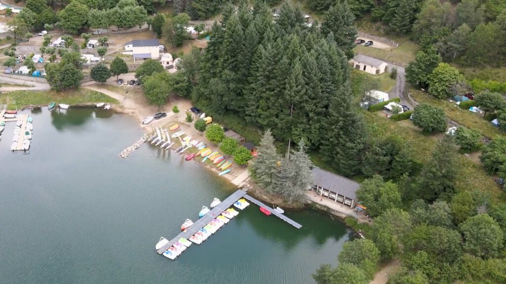 Base nautique du lac de Villefort