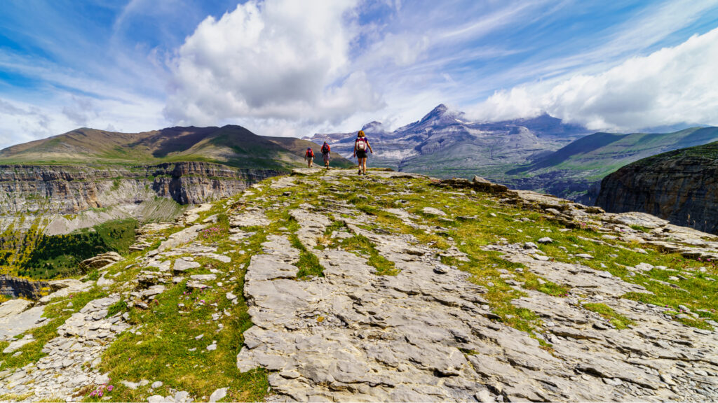 Randonnée sur le site Pyrénées Mont-Perdu