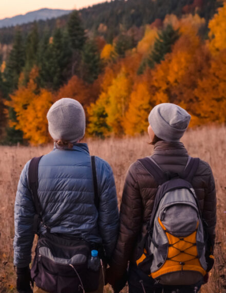 Plaisir de randonner en automne