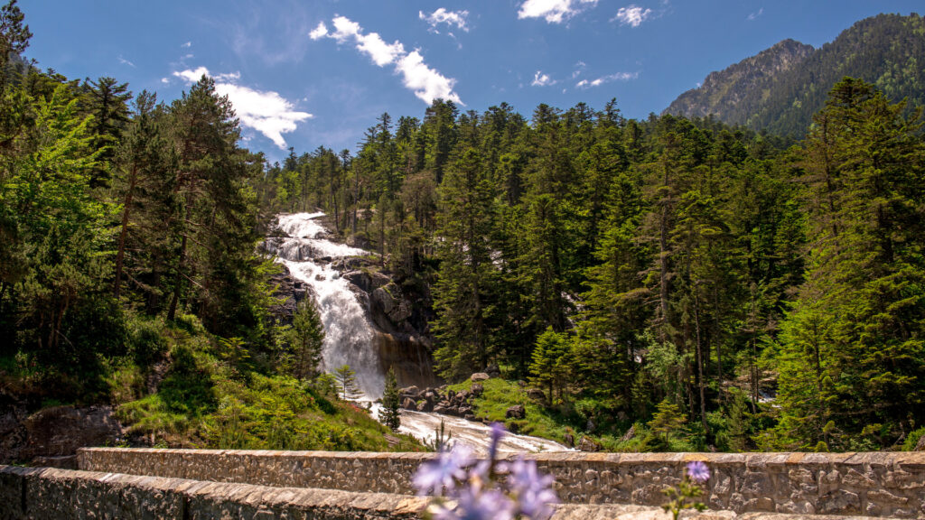 Le Pont d'Espagne dans les Pyrénées