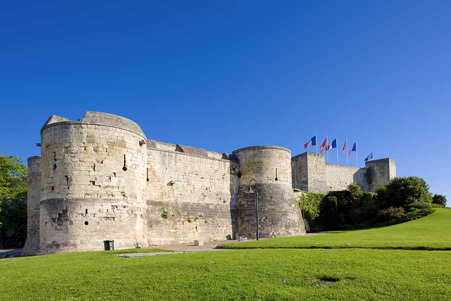 Château ducal à Caen
