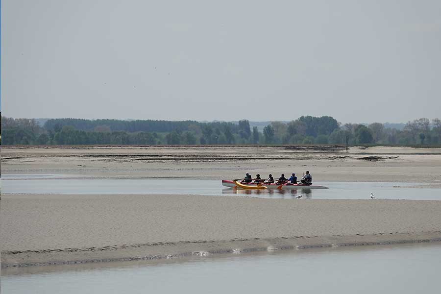 Canoë en Baie de Somme