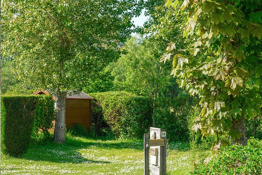 Emplacement du Camping les 3 Sablières