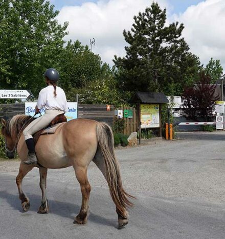 Equitation au Camping les 3 Sablières