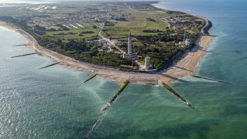 L'environnement du Camping les Pérouses du Phare vu du ciel