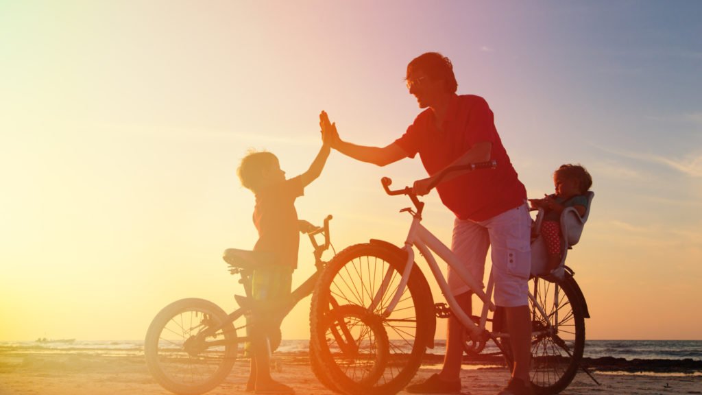 Vélo en famille à Agde