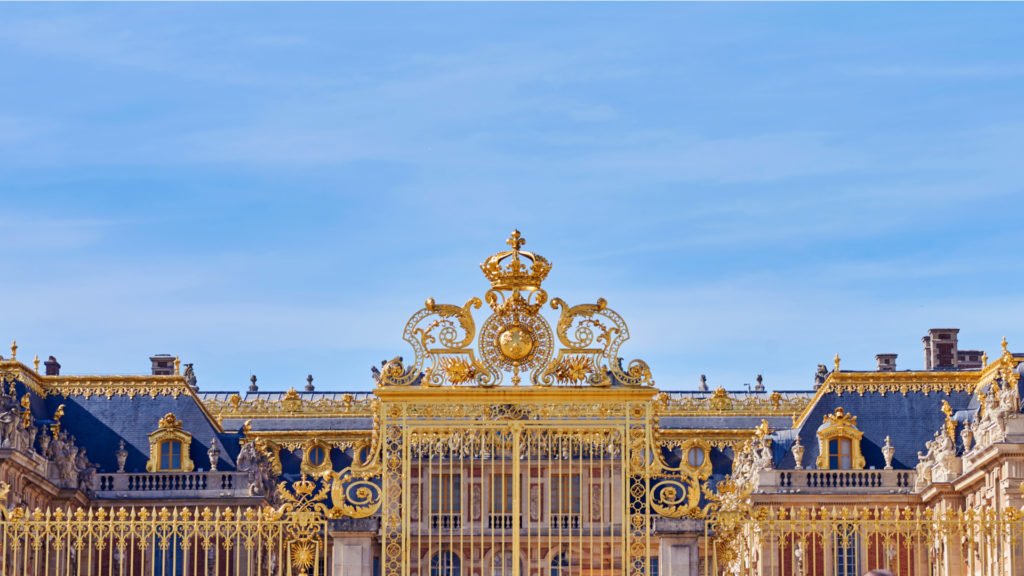 L'entrée du château de Versailles