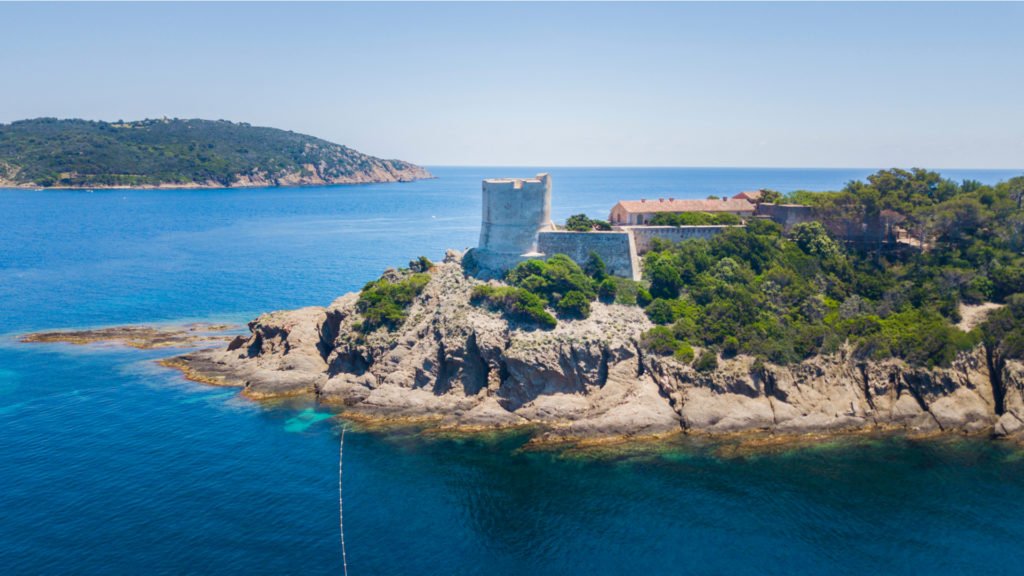 Fort sur l'île de Port-Cros