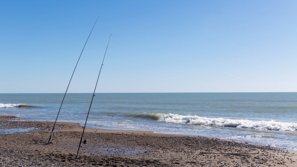 Une journée de pêche à la plage