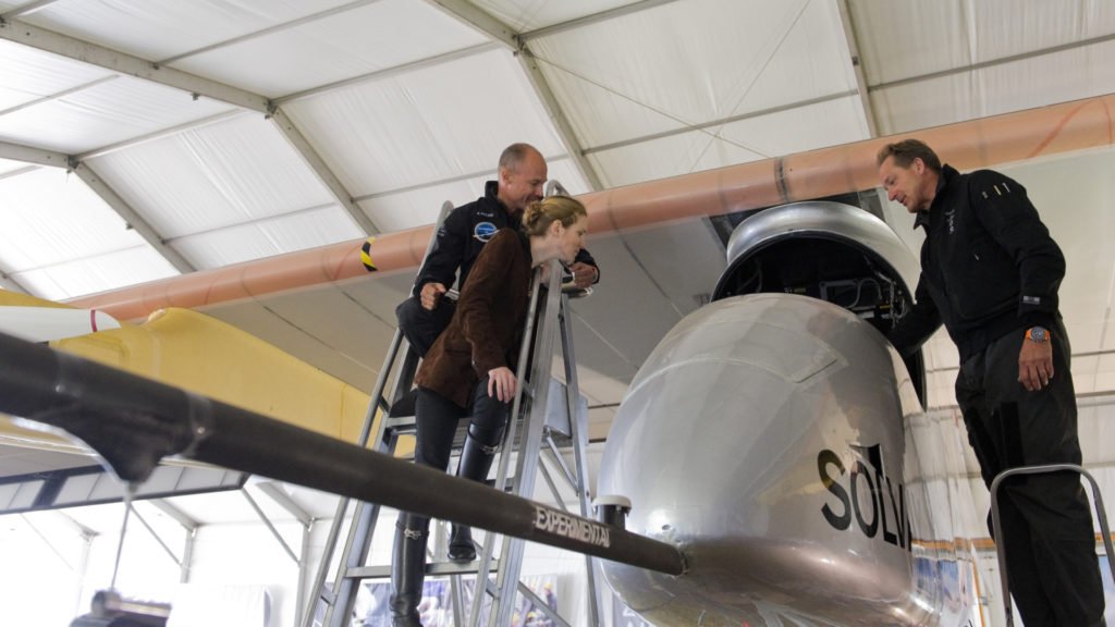 Solar Impulse et Bertrand Piccard