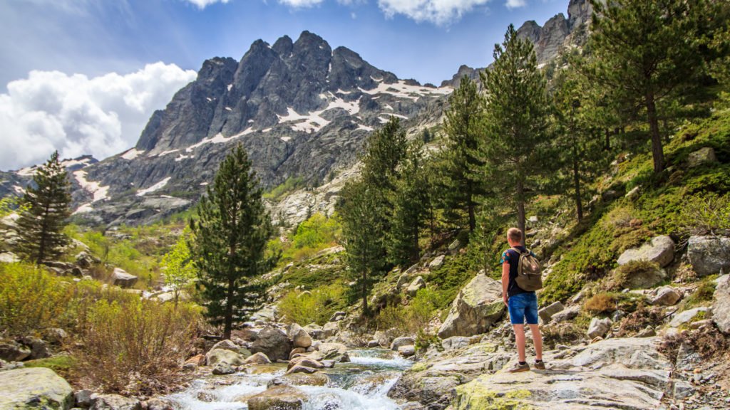 Torrents et crêtes sur le GR20