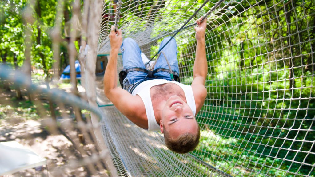 Les parcours acrobatiques. Plus qu'un loisir... Un sport complet !