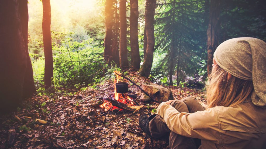 Vacances d'automne au camping